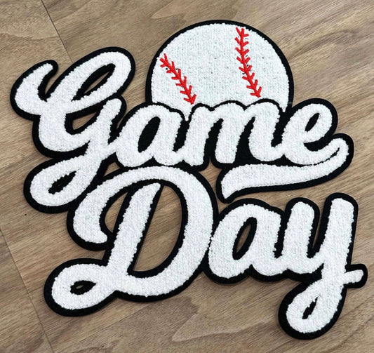 Baseball Game Day Patch