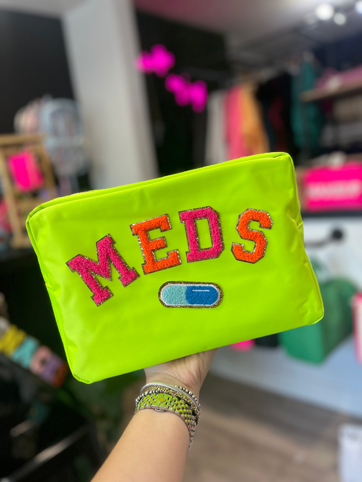 Neon Large Travel Bags