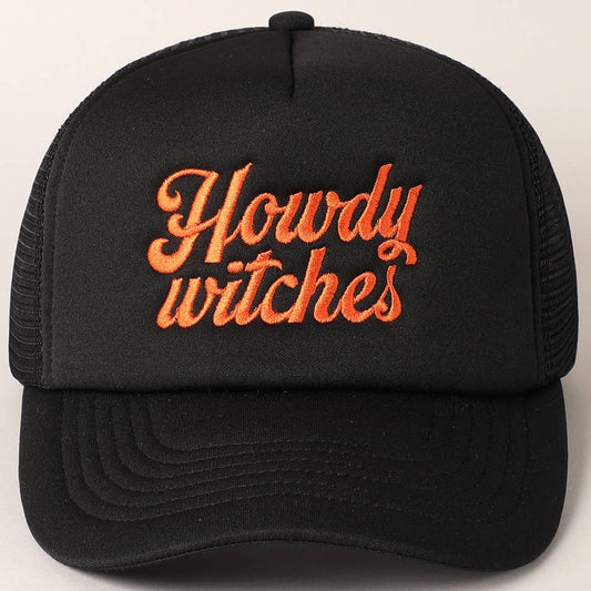 Howdy Witches Trucker