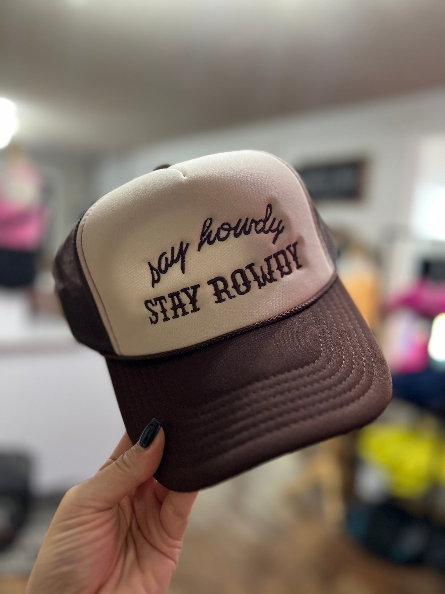 Stay Rowdy Trucker