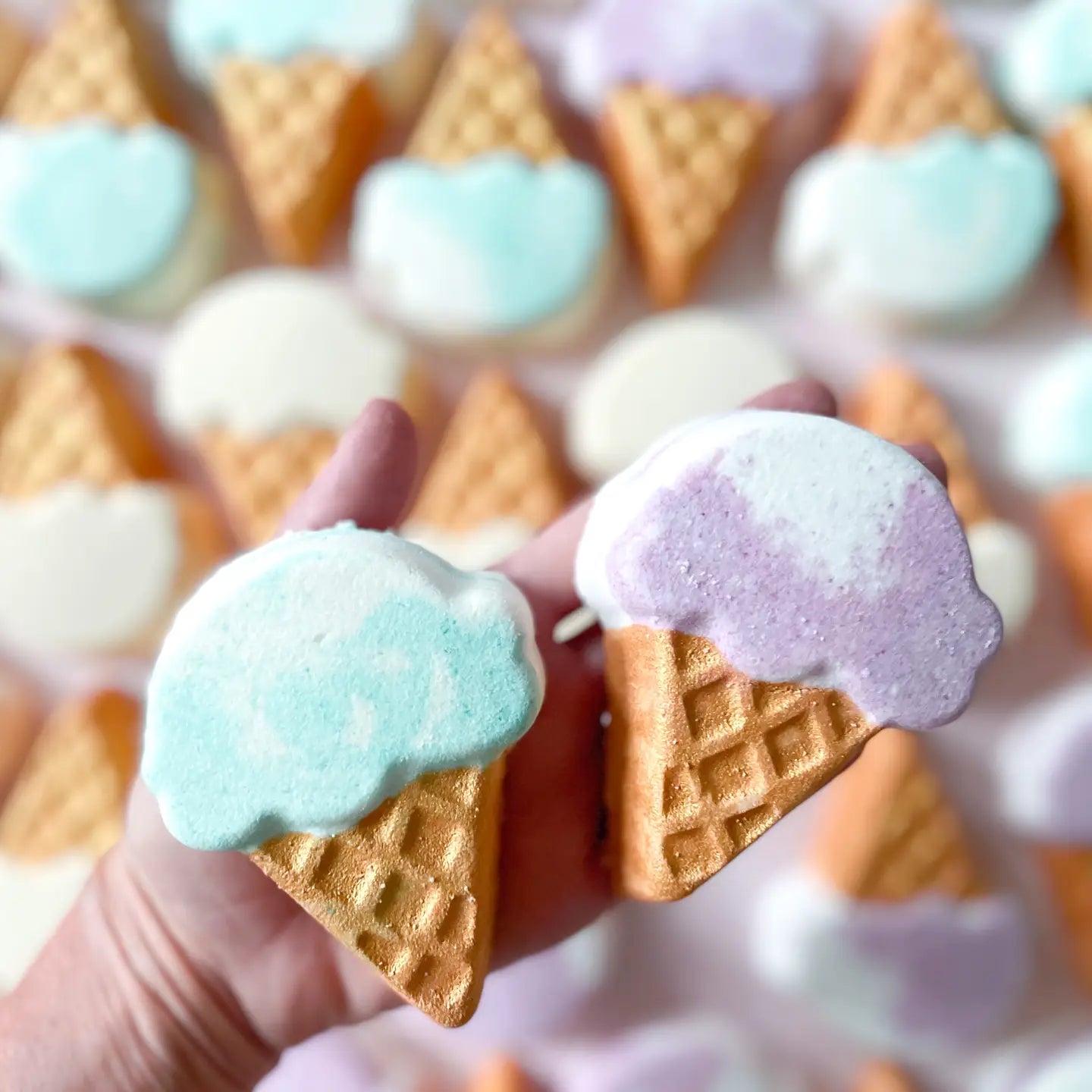 Ice Cream Bath Bomb