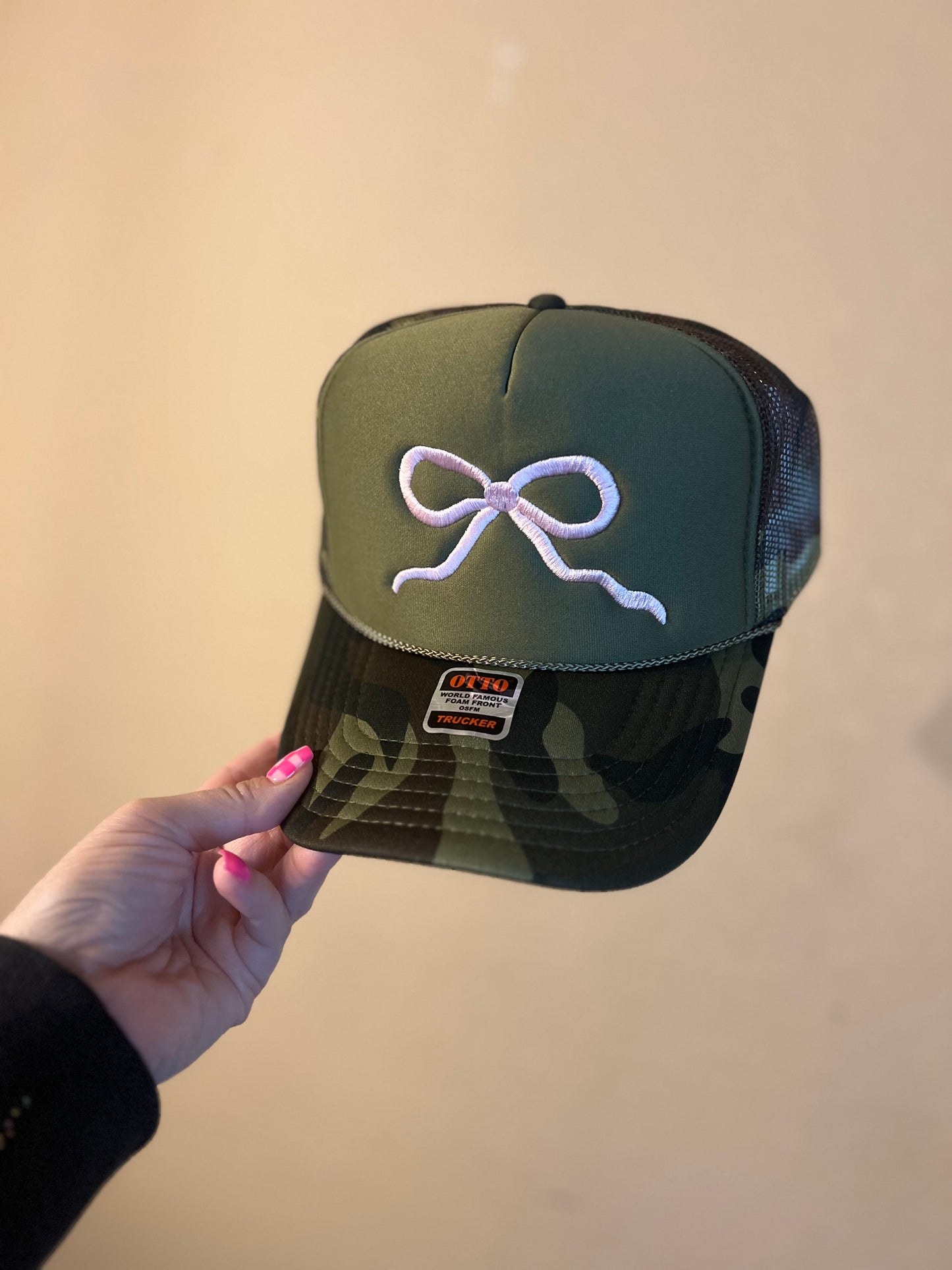 Camo Bow Trucker