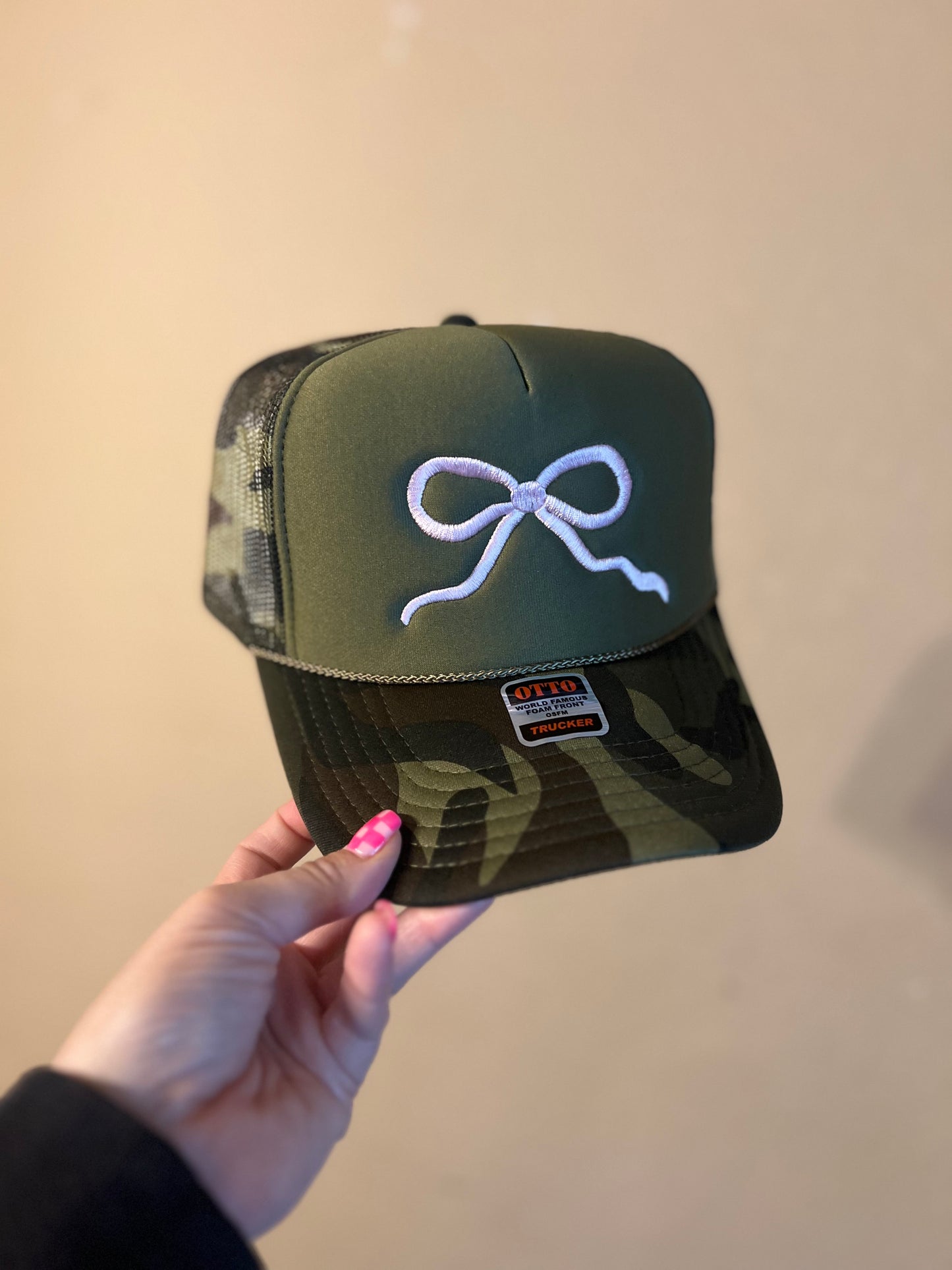 Camo Bow Trucker