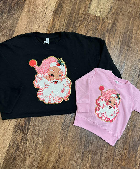 PRE ORDER PINK SANTA SWEATSHIRT