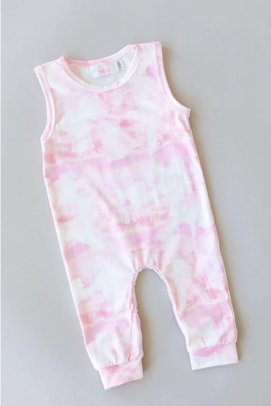 Cotton Candy Tank Romper