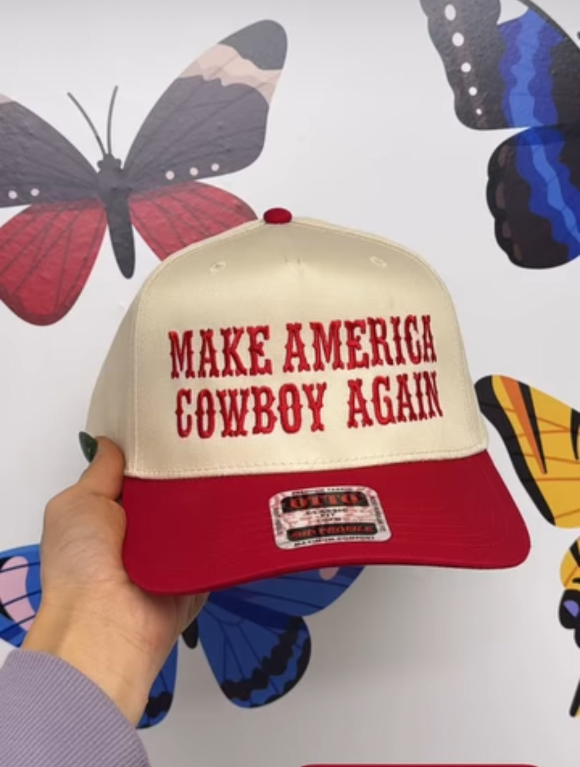 Make America Cowboy Again Trucker