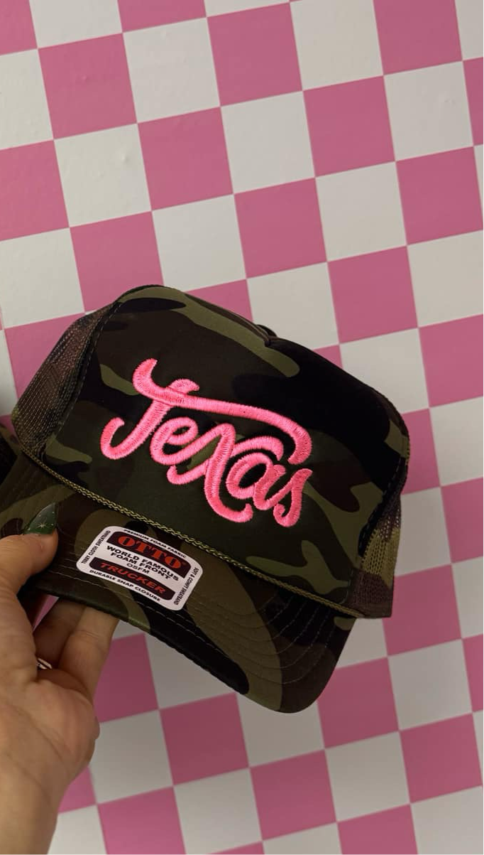 Texas Camo Trucker