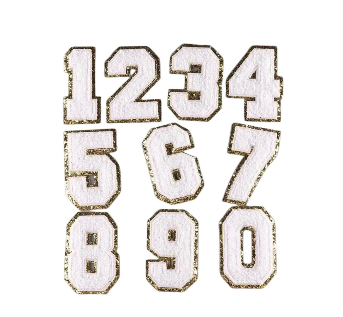 Chenille Number Patches – Backstreet Kustoms