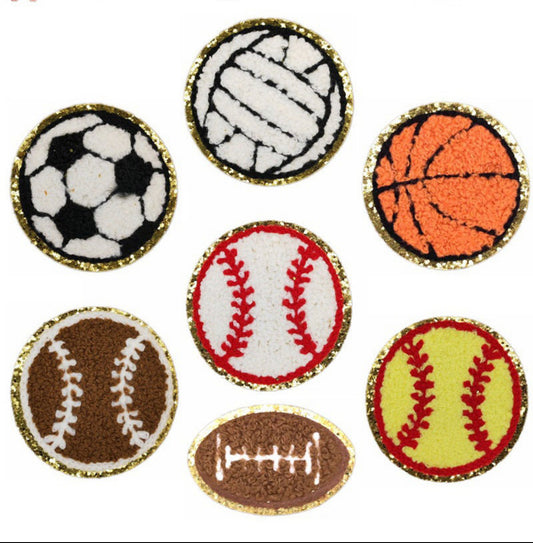 Chenille Sports Patch