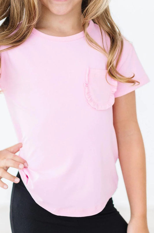 Ruffle Pocket Tee