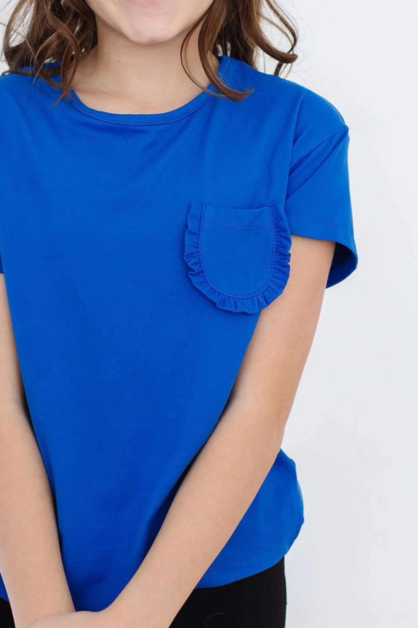 Ruffle Pocket Tee